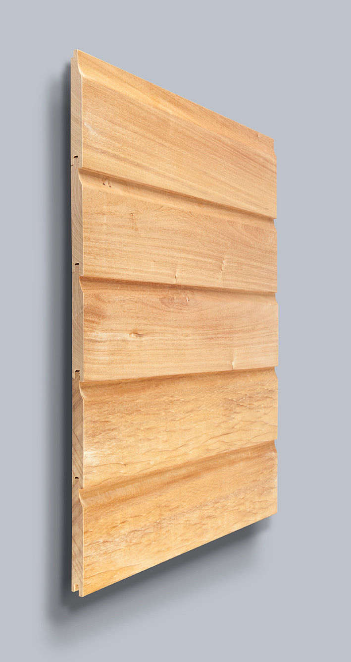 Holzfassade - Stülpschalung - Biberach